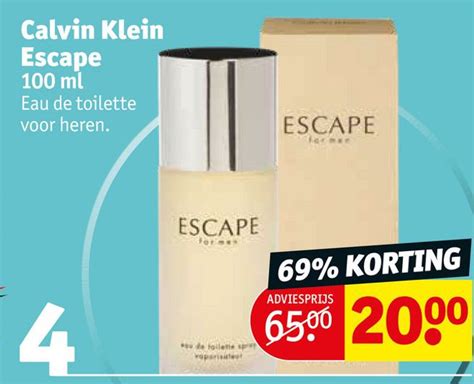 calvin klein escape dames kruidvat